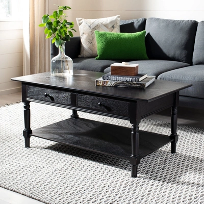 SAFAVIEH Boris 2 Drawer Coffee Table