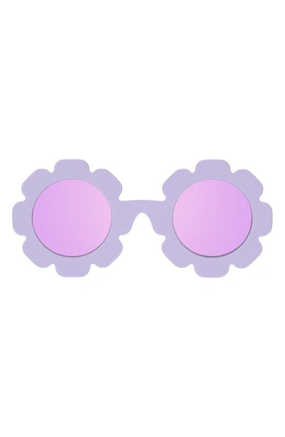 BABIATORS BABIATORS KIDS' IRRESISTIBLE IRIS POLARIZED FLOWER SUNGLASSES