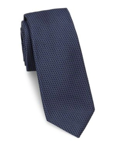 THEORY WOVEN SILK TIE