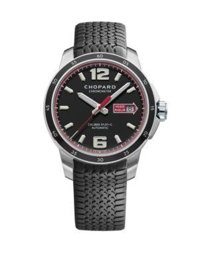 CHOPARD MILLE MIGLIA GTS POWER CONTROL STAINLESS STEEL & RUBBER-STRAP WATCH