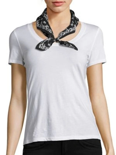 RAG & BONE Floral-Print Silk & Cotton Bandana