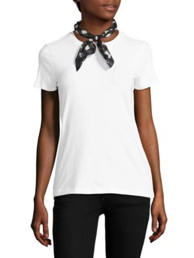 RAG & BONE Gingham Cotton & Silk Bandana