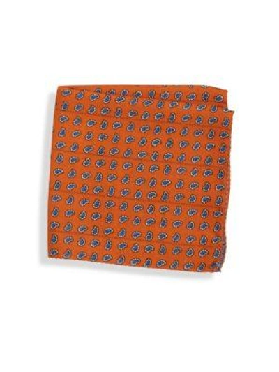 SAKS FIFTH AVENUE COLLECTION Reversible Printed Pocket Square
