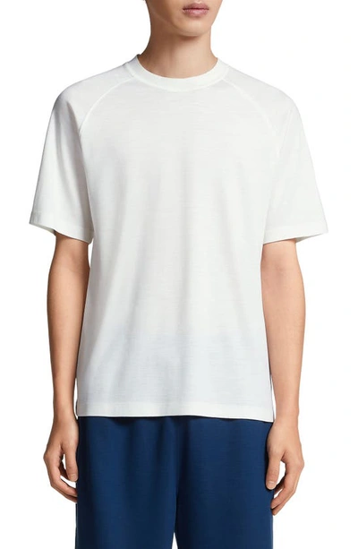 ZEGNA ZEGNA HIGH PERFORMANCE™ SHORT SLEEVE WOOL T-SHIRT
