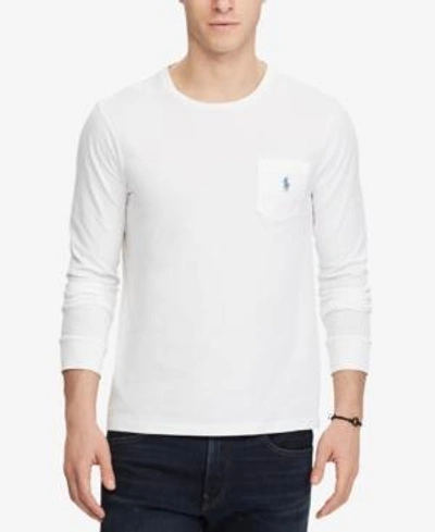 POLO RALPH LAUREN MEN'S CUSTOM SLIM FIT LONG-SLEEVE T-SHIRT
