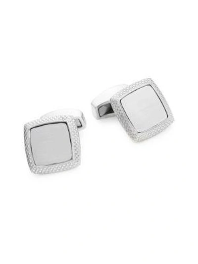 Tateossian SATIN QUADRATO CUFF LINKS