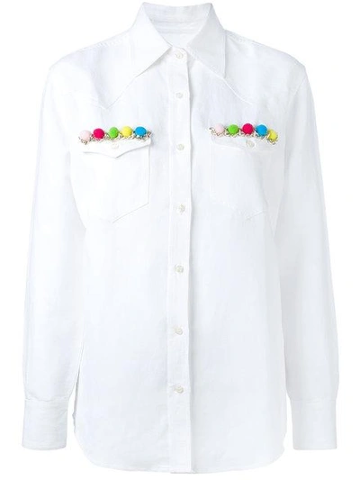 FORTE COUTURE FORTE DEI MARMI COUTURE THELMA SHIRT - WHITE