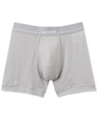LACOSTE MEN'S TENCEL STRETCH BOXER BRIEFS