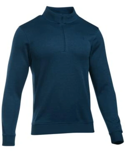 UNDER ARMOUR MEN'S GOLF QUARTER-ZIP STORM-FLEECE SWEATER