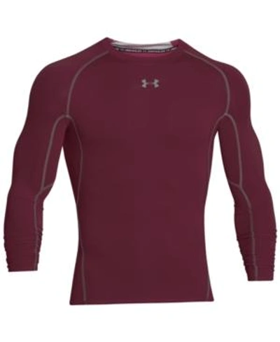 UNDER ARMOUR MEN'S HEATGEAR LONG-SLEEVE COMPRESSION SHIRT