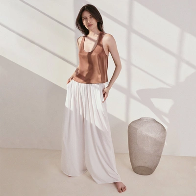 LUNYA ORGANIC PIMA WIDE LEG PANT