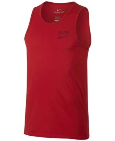 NIKE MEN'S DRY ELITE BASKETBALL TANK TOP