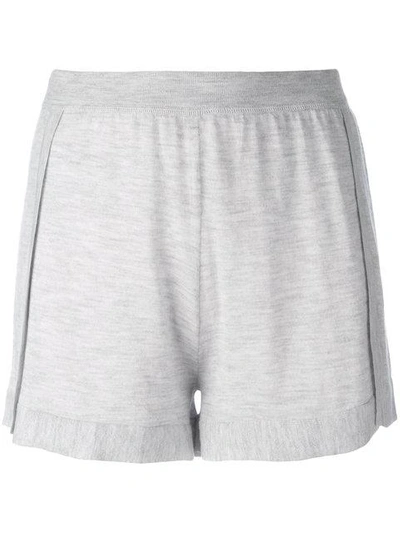 LE KASHA LE KASHA CASHMERE BOMBAY SHORTS - GREY