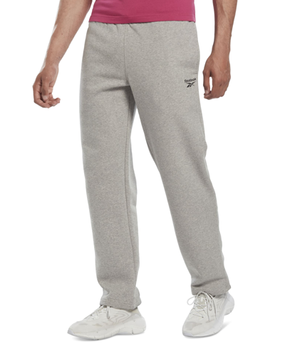 REEBOK MEN'S IDENTITY OPEN HEM TRAINING PANTS