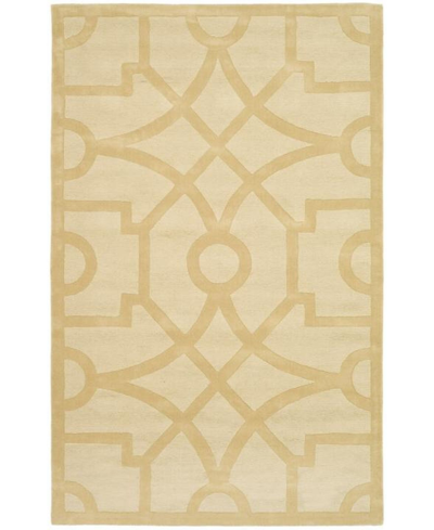 MARTHA STEWART COLLECTION FRETWORK MSR4612B BEIGE 5' X 8' AREA RUG