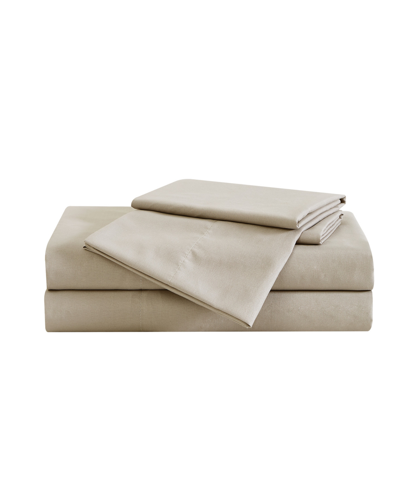 LONDON FOG GARMENT WASH SOLID 6 PIECE SHEET SET, KING BEDDING