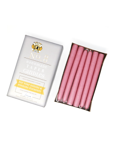 MOLE HOLLOW CANDLES 8" TAPER CANDLES, SET OF 12