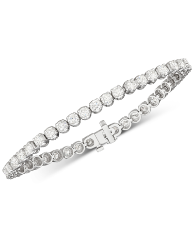 MACY'S DIAMOND TENNIS BRACELET (8 CT. T.W) IN 14K WHITE GOLD
