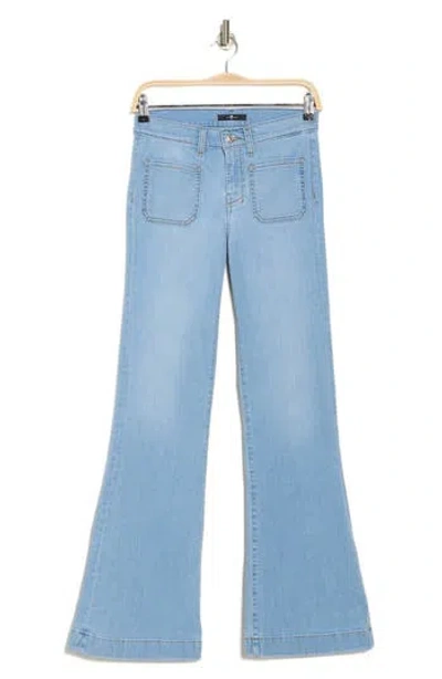 7 FOR ALL MANKIND 7 FOR ALL MANKIND DOJO TAILORLESS WIDE LEG FLARE JEANS