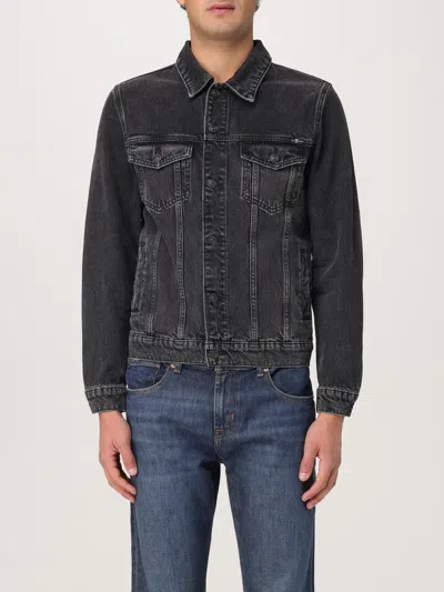 7 FOR ALL MANKIND JACKET 7 FOR ALL MANKIND MEN COLOR BLACK