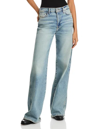 7 FOR ALL MANKIND LOTTA WIDE LEG JEANS IN AMUSE ME