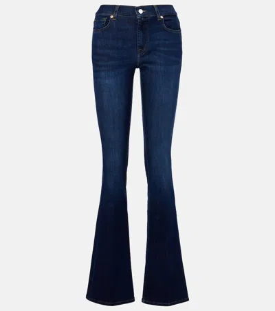 7 FOR ALL MANKIND MID-RISE BOOTCUT JEANS