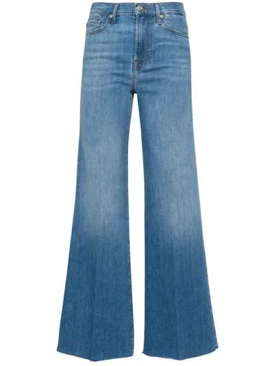 7 FOR ALL MANKIND MODERN DOJO HIGH-WAIST FLARED JEANS