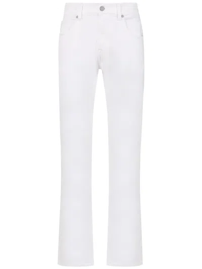 7 FOR ALL MANKIND BUTTON-FASTENING JEANS