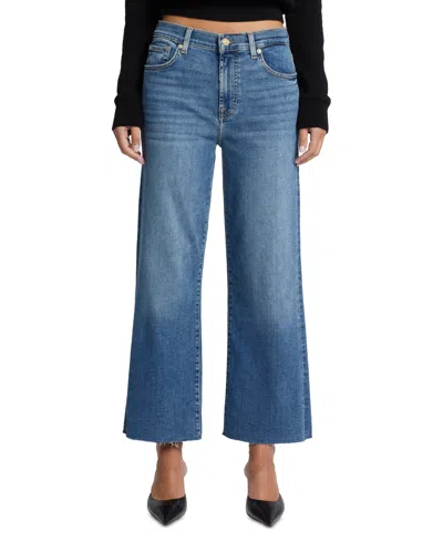 7 FOR ALL MANKIND WOMEN'S ALEXA CROPPED CUTOFF JEANS