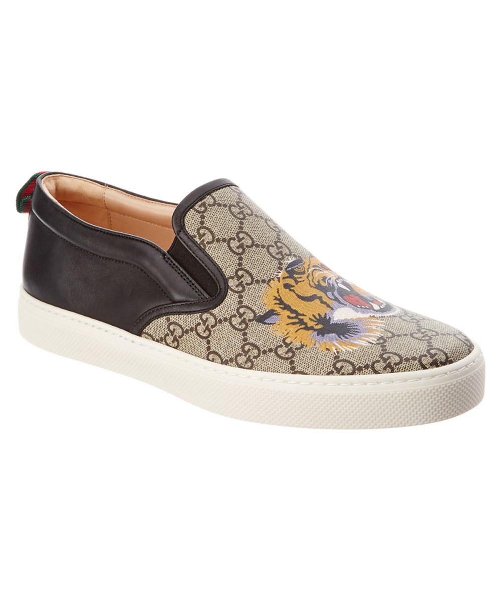 gucci slip ons tiger