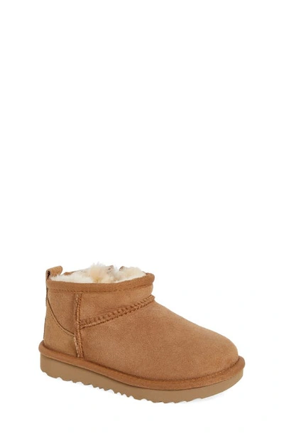UGG UGG(R) KIDS' CLASSIC ULTRA MINI WATER RESISTANT BOOT
