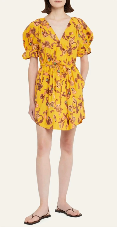 A.L.C MIA DRESS IN YELLOW