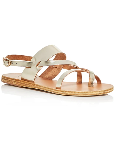 ANCIENT GREEK SANDALS Womens Leather Toe Loop Gladiator Sandals