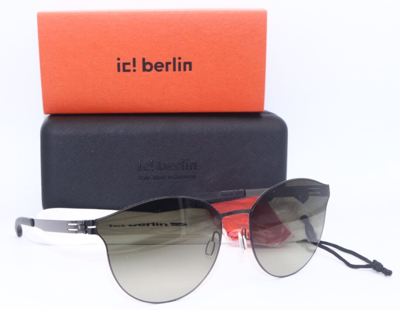 IC! BERLIN IC BERLIN KIEZ MOTIF ROSE LAVA W/SUMMERHAZE GRADIENT LENS SUNGLASSES 62-15