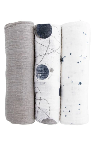 LITTLE UNICORN LITTLE UNICORN 3-PACK COTTON MUSLIN SWADDLE BLANKETS