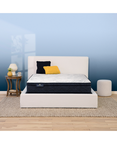 SERTA PERFECT SLEEPER ADORING NIGHT 11" PLUSH EURO TOP MATTRESS SET, FULL