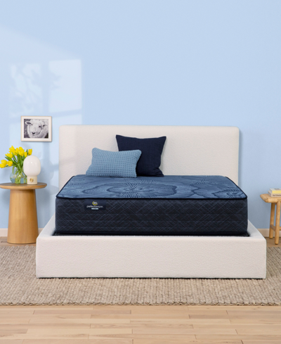 SERTA PERFECT SLEEPER DAZZLING NIGHT 12" MEDIUM HYBRID MATTRESS SET, TWIN