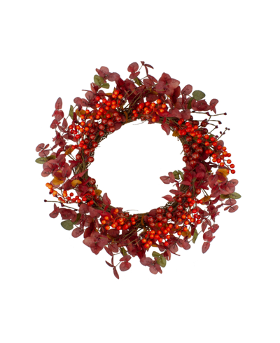 NORTHLIGHT BERRIES ARTIFICIAL CHRISTMAS WREATH