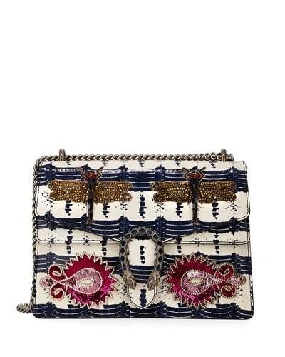 GUCCI DIONYSUS MEDIUM SNAKESKIN SHOULDER BAG