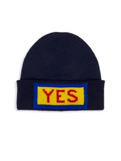 FENDI Yes Wool Beanie