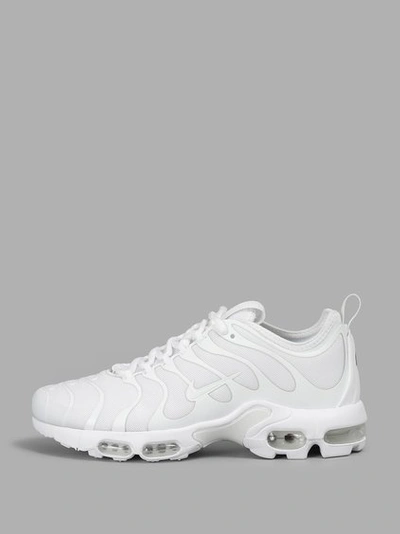 NIKE NIKE WOMEN'S WHITE AIR MAX PLUS TN ULTRA SNEAKERS