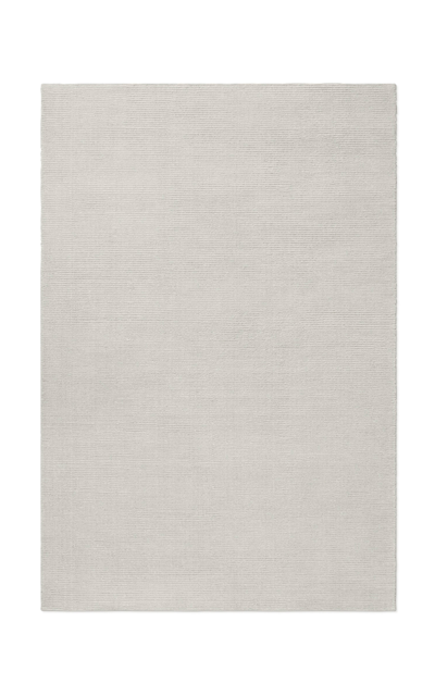 NORDIC KNOTS PARK BY NORDIC KNOTS; HAND LOOMED AREA RUG IN OATMEAL; SIZE 9' X 12'