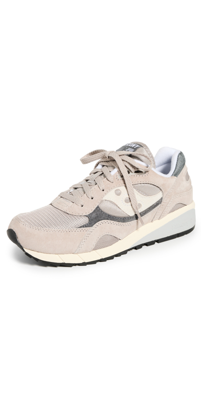 SAUCONY SHADOW 6000 UNISEX SNEAKERS GREY/GREY