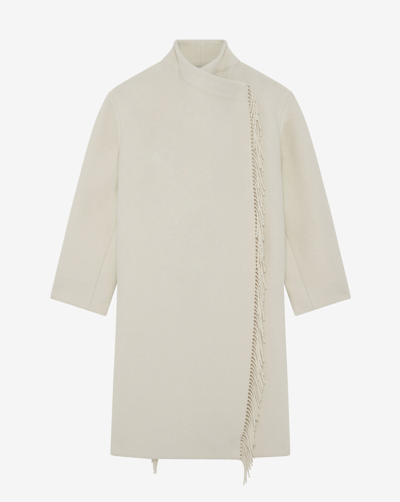 IRO MANTEAU LONG À FRANGES RICKY