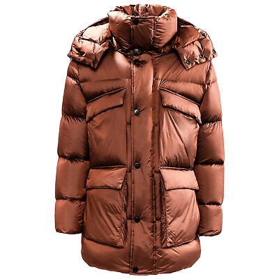 JACK WOLFSKIN JACK WOLFSKIN TECH LAB UPPPER EAST JACKET BROWN MENS PUFFER COAT 1205561 5090