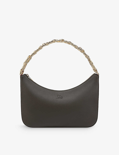 CHRISTIAN LOUBOUTIN CHRISTIAN LOUBOUTIN WOMEN'S ROCKET LOUBILA CHAIN LARGE LEATHER SHOULDER BAG