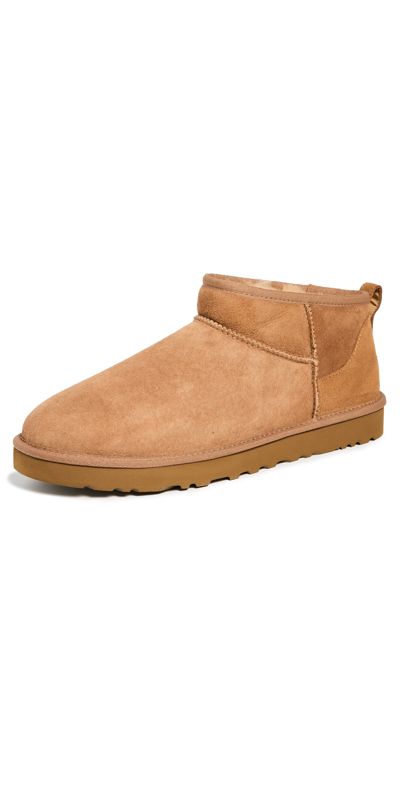 UGG CLASSIC ULTRA MINI BOOTS CHESTNUT
