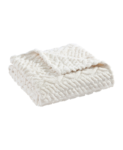 NAUTICA DECLAN SHERPA THROW, 60" X 50"