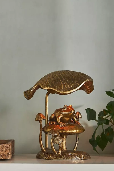 ANTHROPOLOGIE THE ICON TABLE LAMP: FROG EDITION