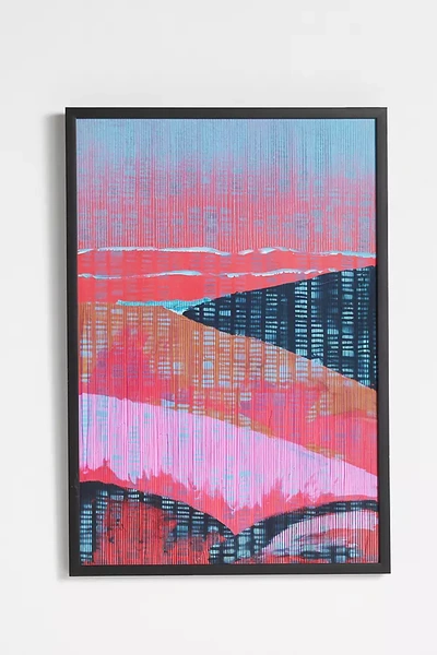 ANTHROPOLOGIE URBAN LANDSCAPE: MT BOGONG WALL ART